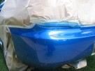 Subaru WRX showing the process from filling, masking and painting, to final precise polish -SydneyMobilePaintRepair.com.au